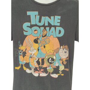 Space Jam 2 Tune Squad LeBron James Looney Tunes Black T-Shirt Men’s Size S